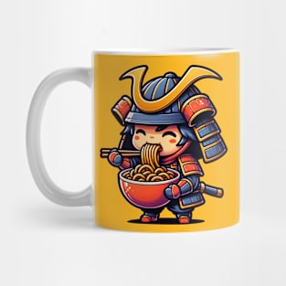 Hungry Samurai Kawaii Mug